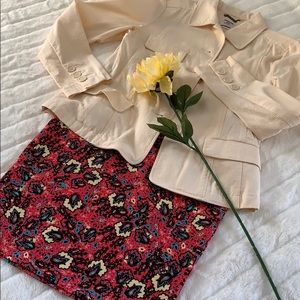 LuLaRoe bright Cassie pencil skirt S NWT